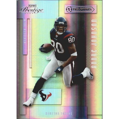 2004 Playoff Prestige Xtra Points Purple #55 Andre Johnson
