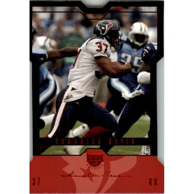 2004 SkyBox LE Black Border Red #10 Domanick Davis