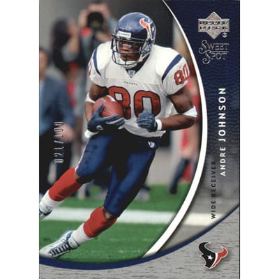 2004 Sweet Spot Silver #38 Andre Johnson