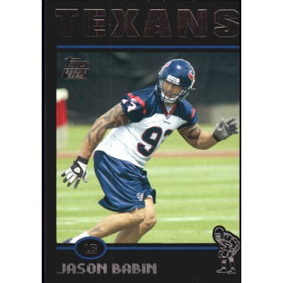 2004 Topps Black #352 Jason Babin