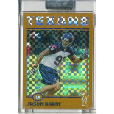 2004 Topps Chrome Gold Xfractors #207 Jason Babin
