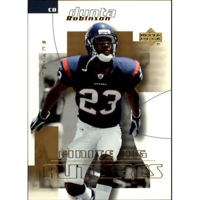 2004 Upper Deck Finite HG #161 Dunta Robinson RC