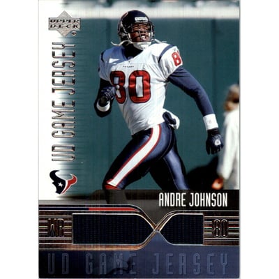 2004 Upper Deck Game Jerseys #AJGJ Andre Johnson