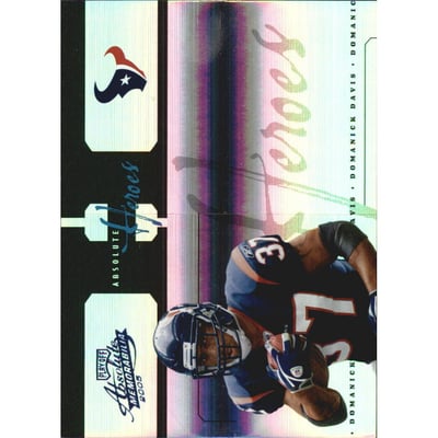 2005 Absolute Memorabilia Absolute Heroes Spectrum #5 Domanick Davis