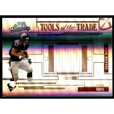 2005 Absolute Memorabilia Tools of the Trade Red Spectrum #26 Domanick Davis
