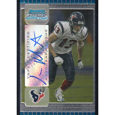 2005 Bowman Chrome #242 Jerome Mathis AU F RC