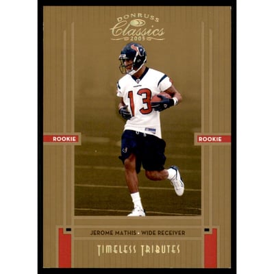 2005 Donruss Classics Timeless Tributes Bronze #243 Jerome Mathis