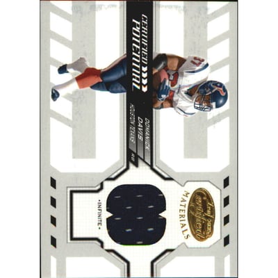 2005 Leaf Certified Materials Certified Potential Jersey Infinite #15 Domanick Davis