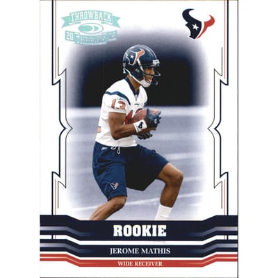 2005 Throwback Threads Silver Holofoil #171 Jerome Mathis