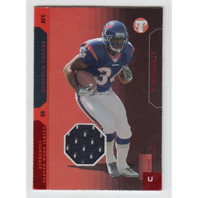 2005 Topps Pristine Die Cuts #106 Vernand Morency JSY U