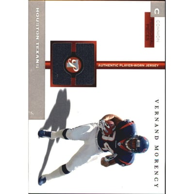 2005 Topps Pristine Personal Pieces Common #VM Vernand Morency/1000