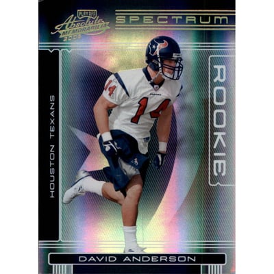 2006 Absolute Memorabilia Spectrum Gold #167 David Anderson