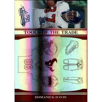 2006 Absolute Memorabilia Tools of the Trade Red Spectrum #TOT48 Domanick Davis