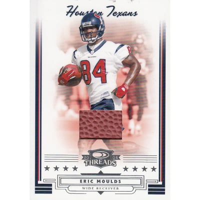 2006 Donruss Threads Footballs #27 Eric Moulds/200