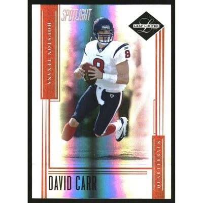 2006 Leaf Limited Bronze Spotlight #112 David Carr