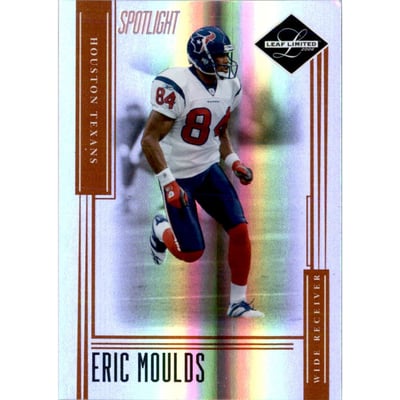 2006 Leaf Limited Bronze Spotlight #114 Eric Moulds