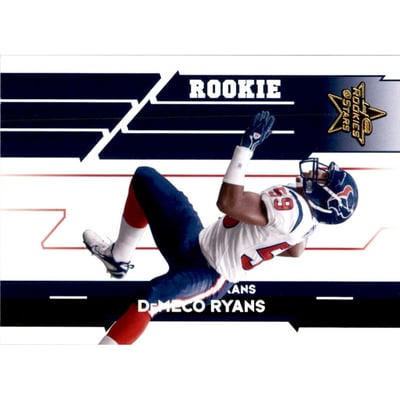 2006 Leaf Rookies and Stars Gold #161 DeMeco Ryans