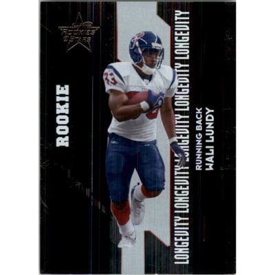 2006 Leaf Rookies and Stars Longevity Silver Parallel #211 Wali Lundy