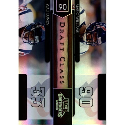2006 Playoff Contenders Draft Class Holofoil #1 Mario Williams/Wali Lundy