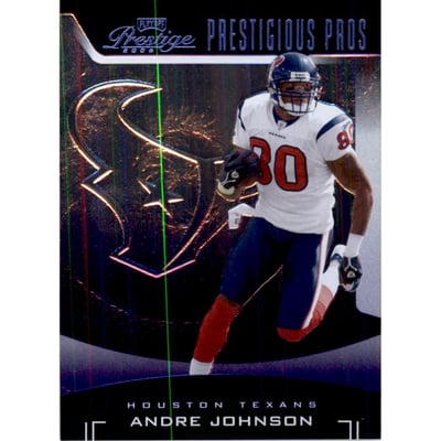 2006 Playoff Prestige Prestigious Pros Purple #2 Andre Johnson
