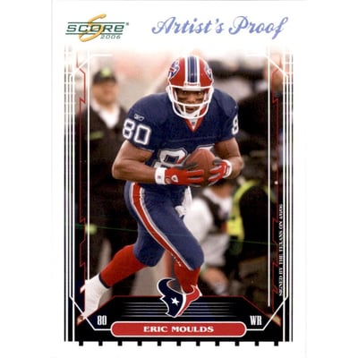 2006 Score Artist's Proof #28 Eric Moulds