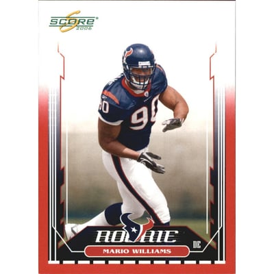 2006 Score Red #363 Mario Williams