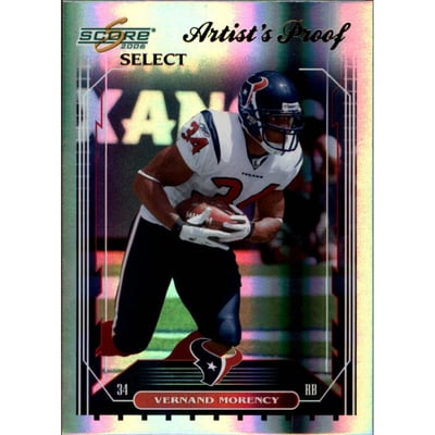 2006 Select Artist's Proof #108 Vernand Morency