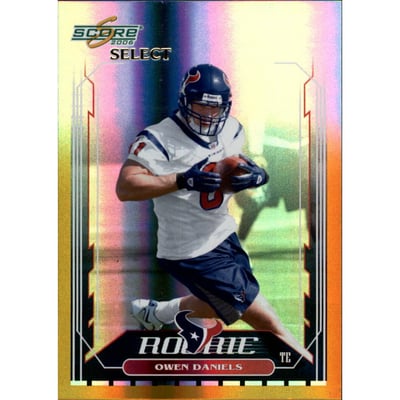 2006 Select Gold #406 Owen Daniels
