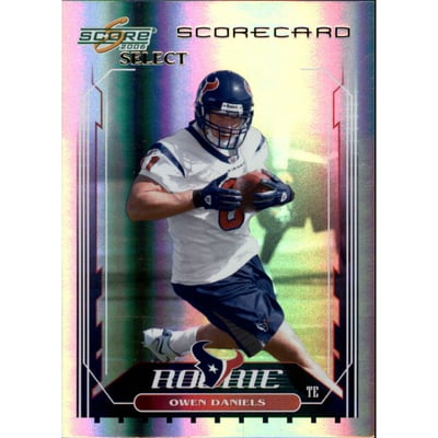 2006 Select Scorecard #406 Owen Daniels
