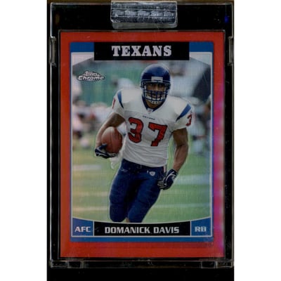 2006 Topps Chrome Red Refractors #116 Domanick Davis