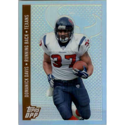2006 Topps Draft Picks and Prospects Chrome Bronze Refractors #3 Domanick Davis