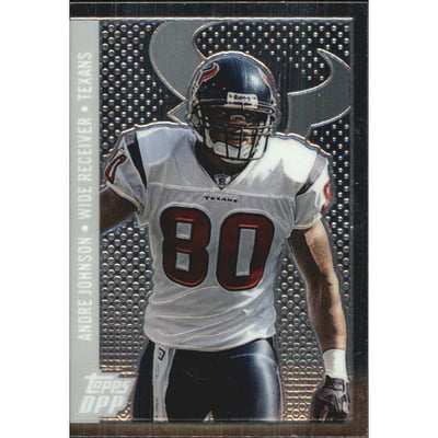 2006 Topps Draft Picks and Prospects Chrome Silver #4 Andre Johnson