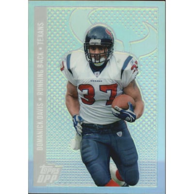 2006 Topps Draft Picks and Prospects Chrome Silver Refractors #3 Domanick Davis