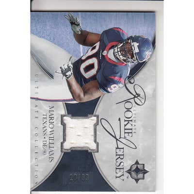 2006 Ultimate Collection Rookie Jerseys #URMW Mario Williams
