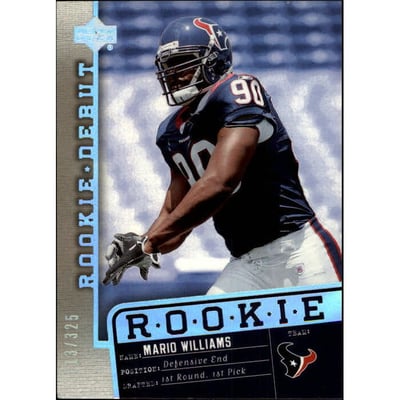 2006 Upper Deck Rookie Debut Holofoil #144 Mario Williams
