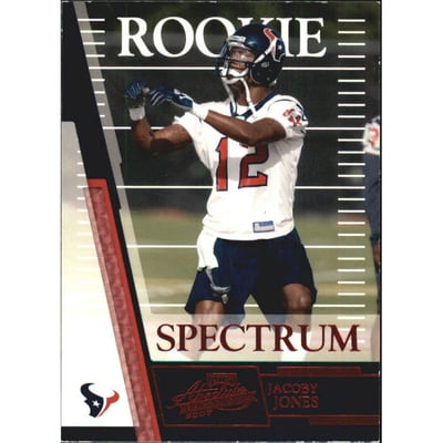 2007 Absolute Memorabilia Spectrum Red Retail #223 Jacoby Jones