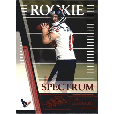 2007 Absolute Memorabilia Spectrum Red Retail #226 Jared Zabransky
