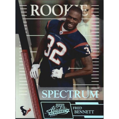 2007 Absolute Memorabilia Spectrum Silver #169 Fred Bennett