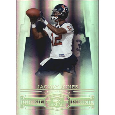 2007 Donruss Threads Gold Holofoil #194 Jacoby Jones