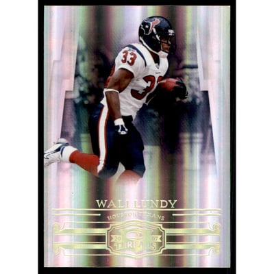 2007 Donruss Threads Gold Holofoil #84 Wali Lundy