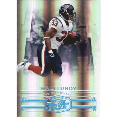 2007 Donruss Threads Platinum Holofoil #84 Wali Lundy