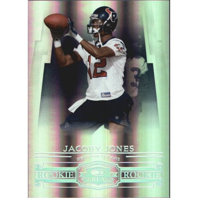 2007 Donruss Threads Silver Holofoil #194 Jacoby Jones