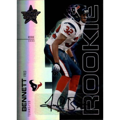 2007 Leaf Rookies and Stars Rookie Autographs Holofoil #143 Fred Bennett