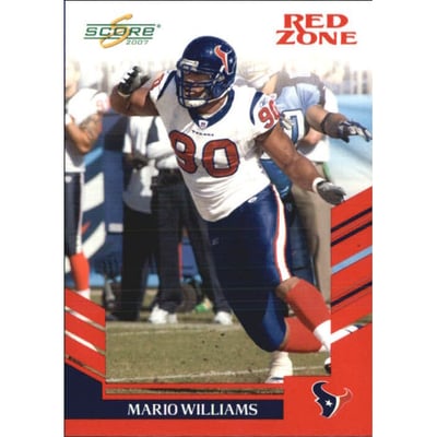 2007 Score Red Zone #219 Mario Williams