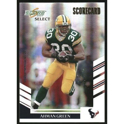 2007 Select Scorecard #213 Ahman Green