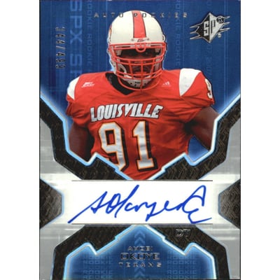 2007 SPx #162 Amobi Okoye AU RC