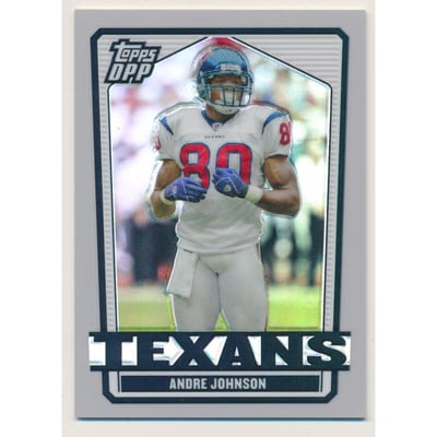 2007 Topps Draft Picks and Prospects Chrome Silver Refractors #18 Andre Johnson