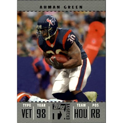 2007 Topps TX Exclusive Silver #44 Ahman Green