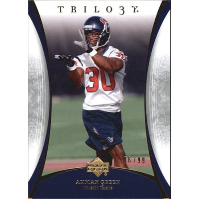 2007 Upper Deck Trilogy Gold #39 Ahman Green
