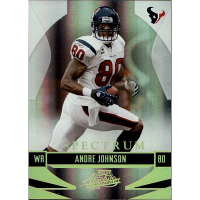 2008 Absolute Memorabilia Spectrum Gold #61 Andre Johnson